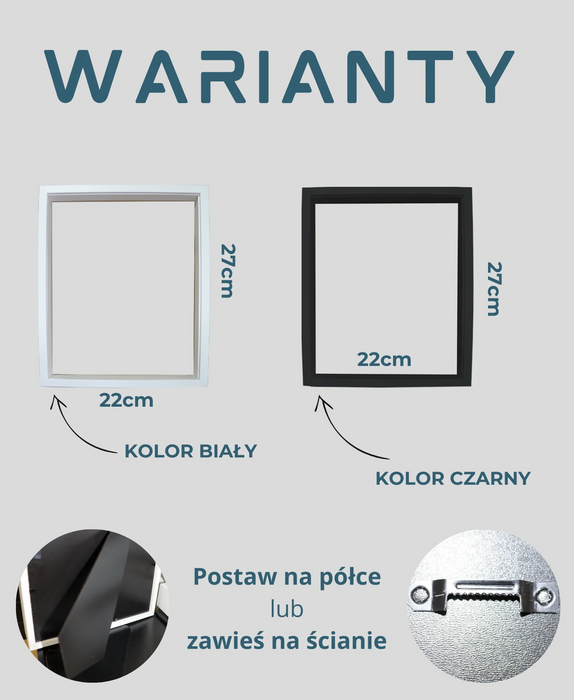 Nasza Piosenka Spotify - Prezent idealny - Ramka 3D z ręcznie wykonanymi różami - KochamCie.pl 