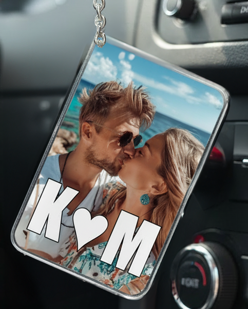 Prezent dla chłopaka- dla zakochanych, breloczek do kluczy dla zakochnaych, miłość pod ręką