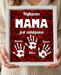 Najlepsza Mama jest zaklepana - Prezent na Dzień Matki - Ramka z różami dla Mamy