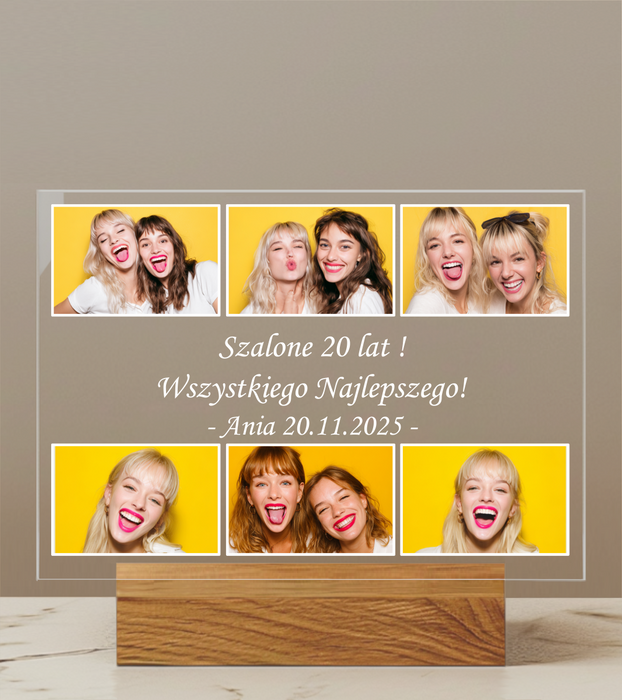 oryginalny prezent na 20 urodziny - dwudziestka